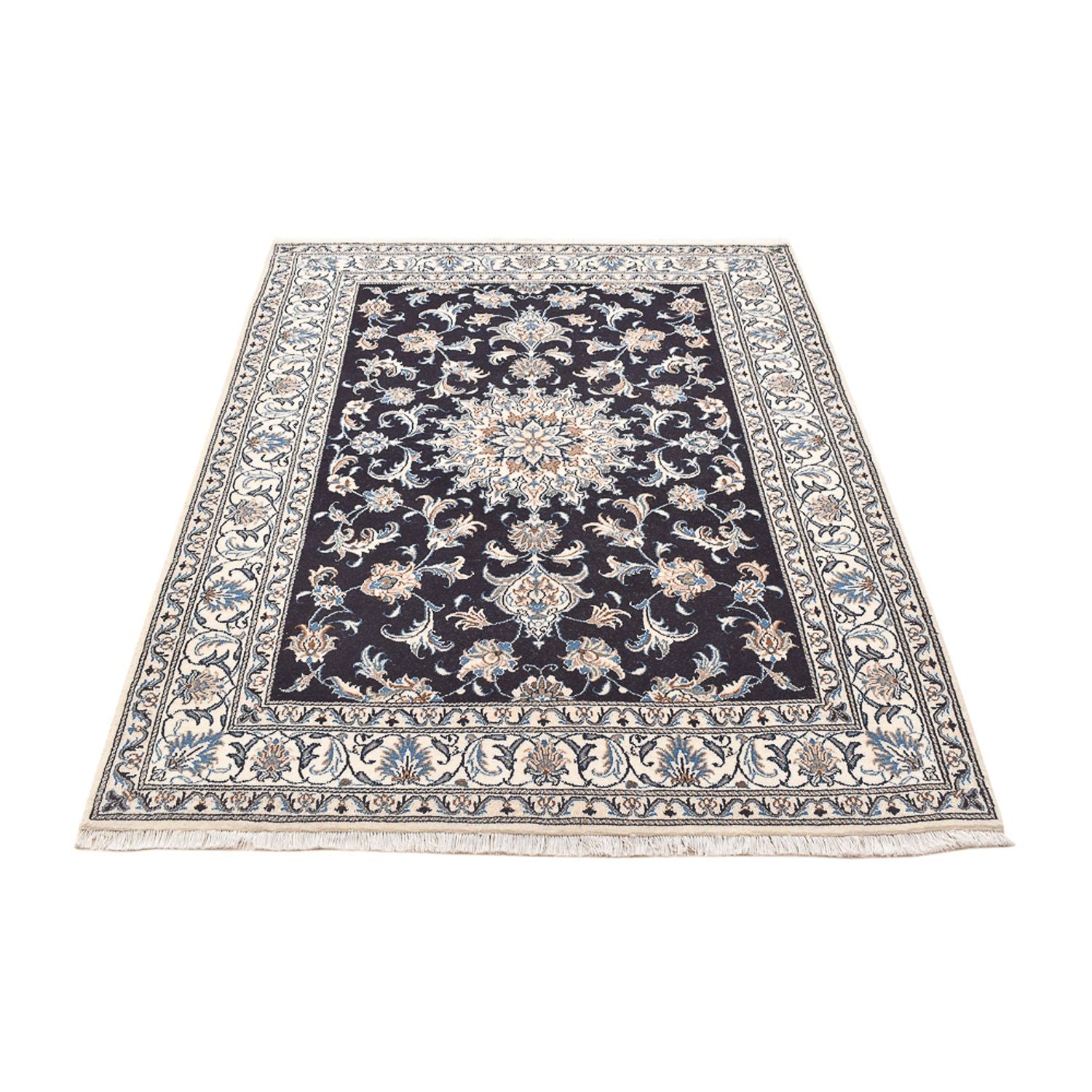 Tappeto Persero - Nain - 195 x 147 cm - blu scuro