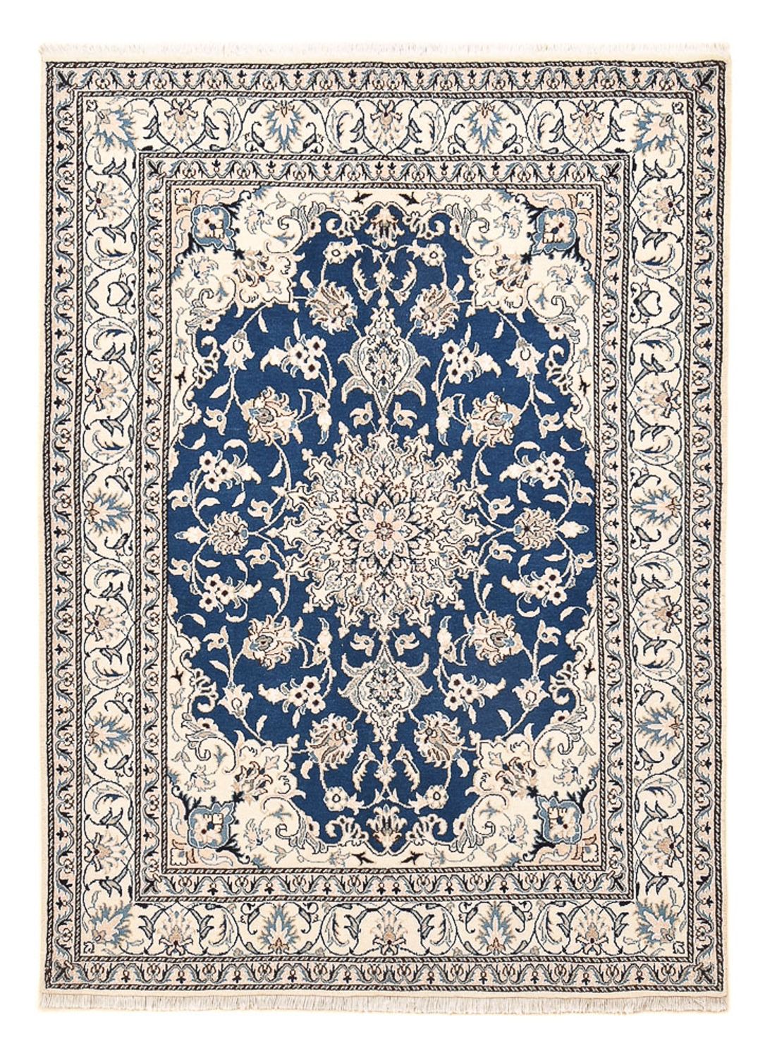 Tappeto Persero - Nain - 205 x 149 cm - blu