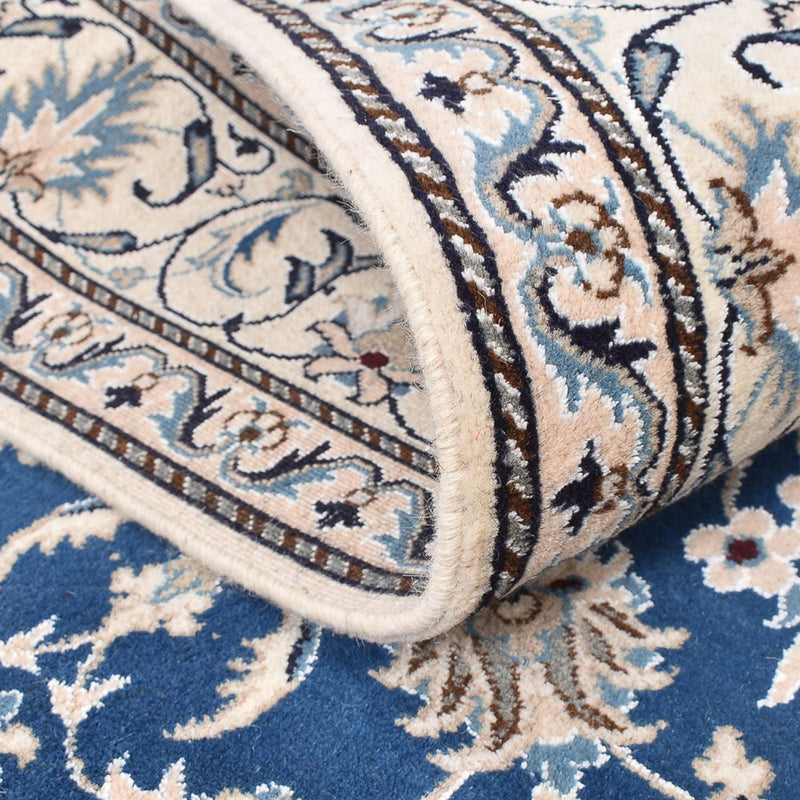 Tappeto Persero - Nain - 205 x 149 cm - blu