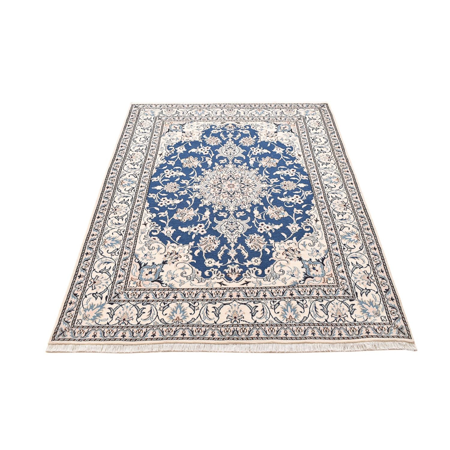 Tappeto Persero - Nain - 205 x 149 cm - blu
