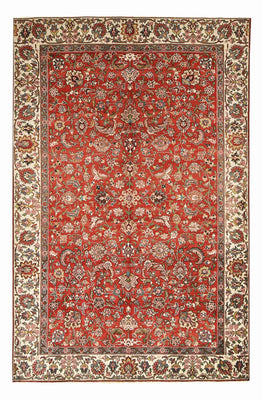 Tappeto Persero - Tabriz - 322 x 209 cm - rosso