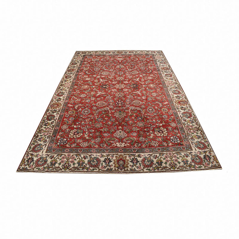 Tappeto Persero - Tabriz - 322 x 209 cm - rosso