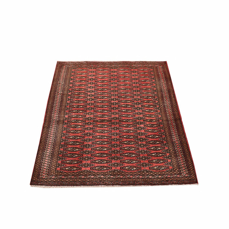 Tappeto Turkaman - 131 x 100 cm - rosso chiaro