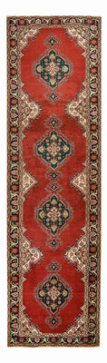 Tappeto corsia Tappeto Persero - Tabriz - 340 x 96 cm - rosso