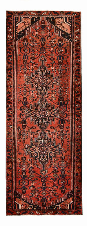 Tappeto corsia Tappeto Persero - Bidjar - 288 x 104 cm - rosso