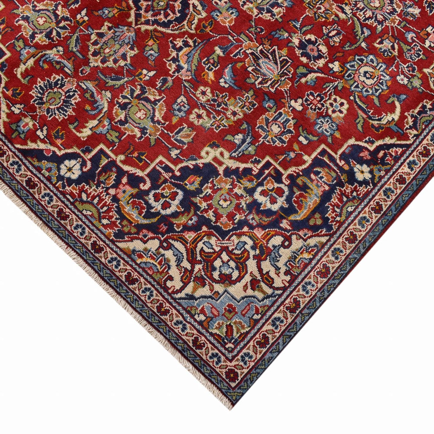 Tappeto Persero - Keshan - 244 x 146 cm - rosso