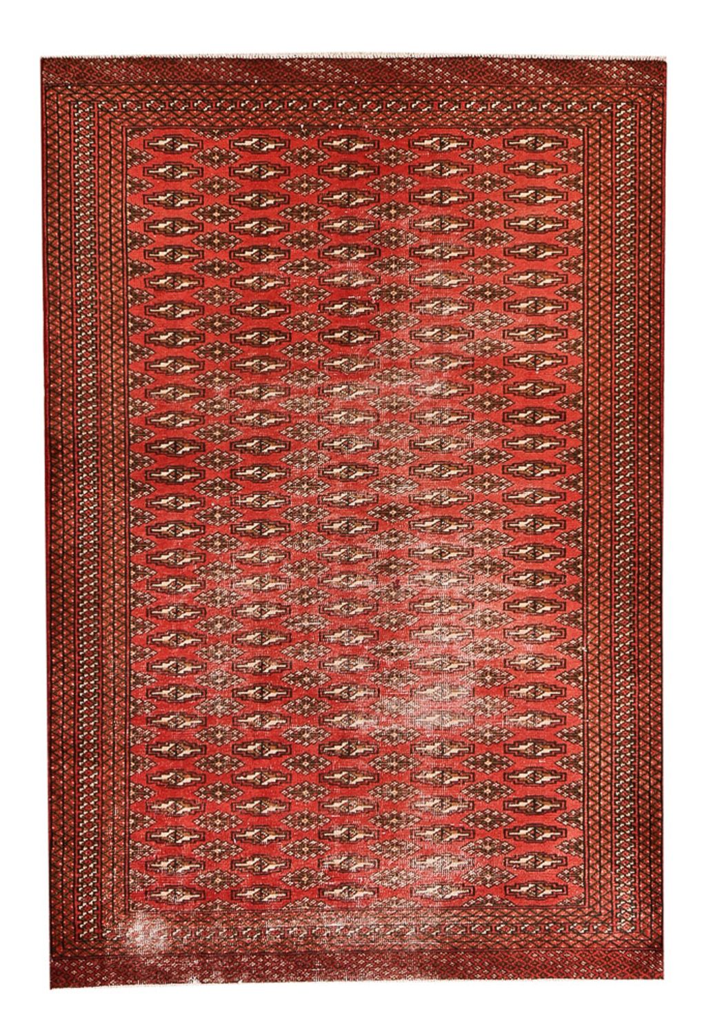 Tappeto Turkaman - 190 x 128 cm - rosso