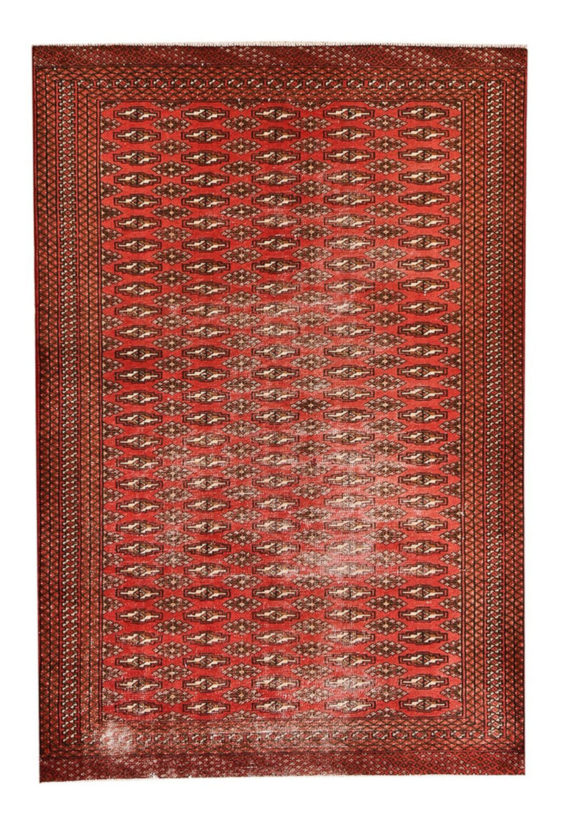 Tappeto Turkaman - 190 x 128 cm - rosso