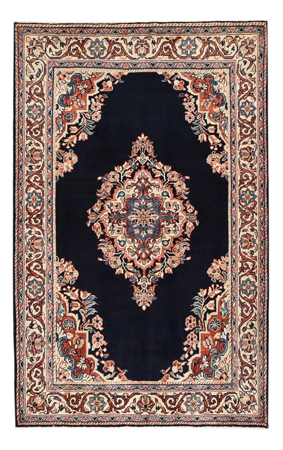 Tappeto Persero - Classico - 205 x 128 cm - blu scuro