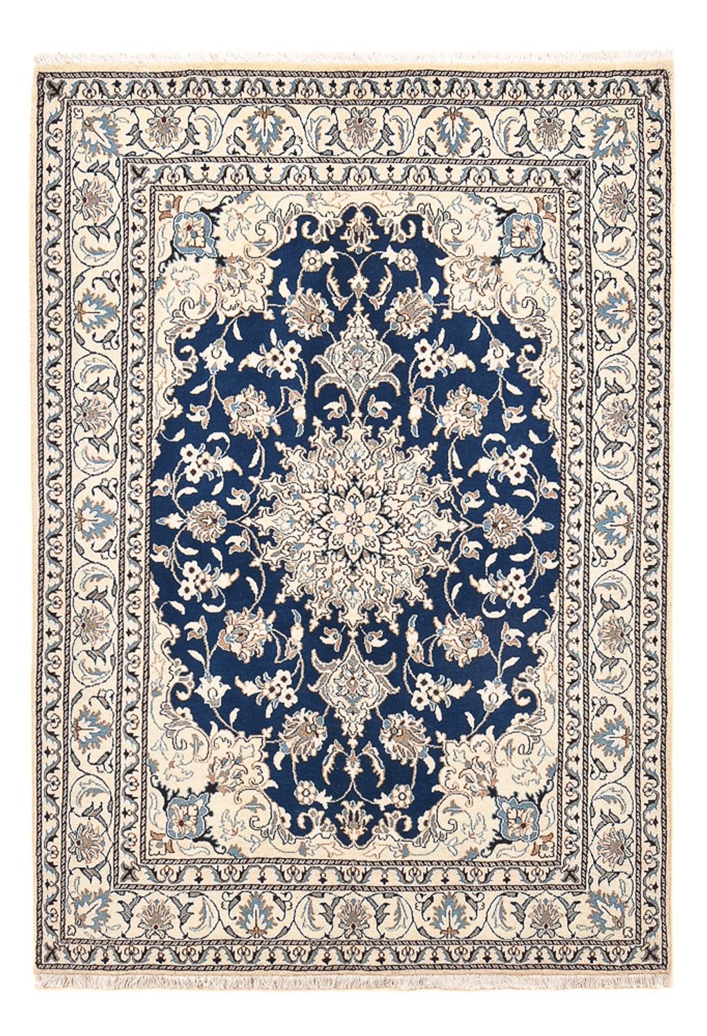Tappeto Persero - Nain - 212 x 147 cm - blu
