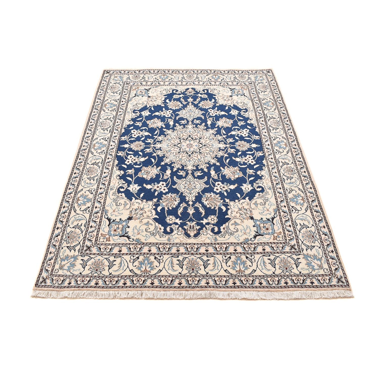 Tappeto Persero - Nain - 212 x 147 cm - blu