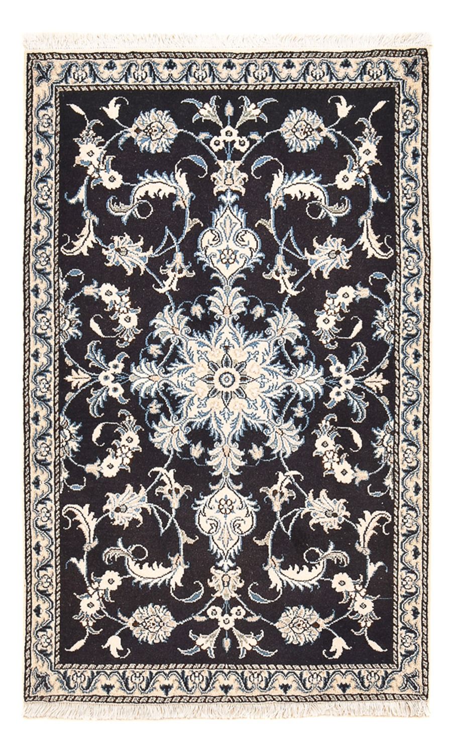 Tappeto Persero - Nain - 141 x 90 cm - blu scuro