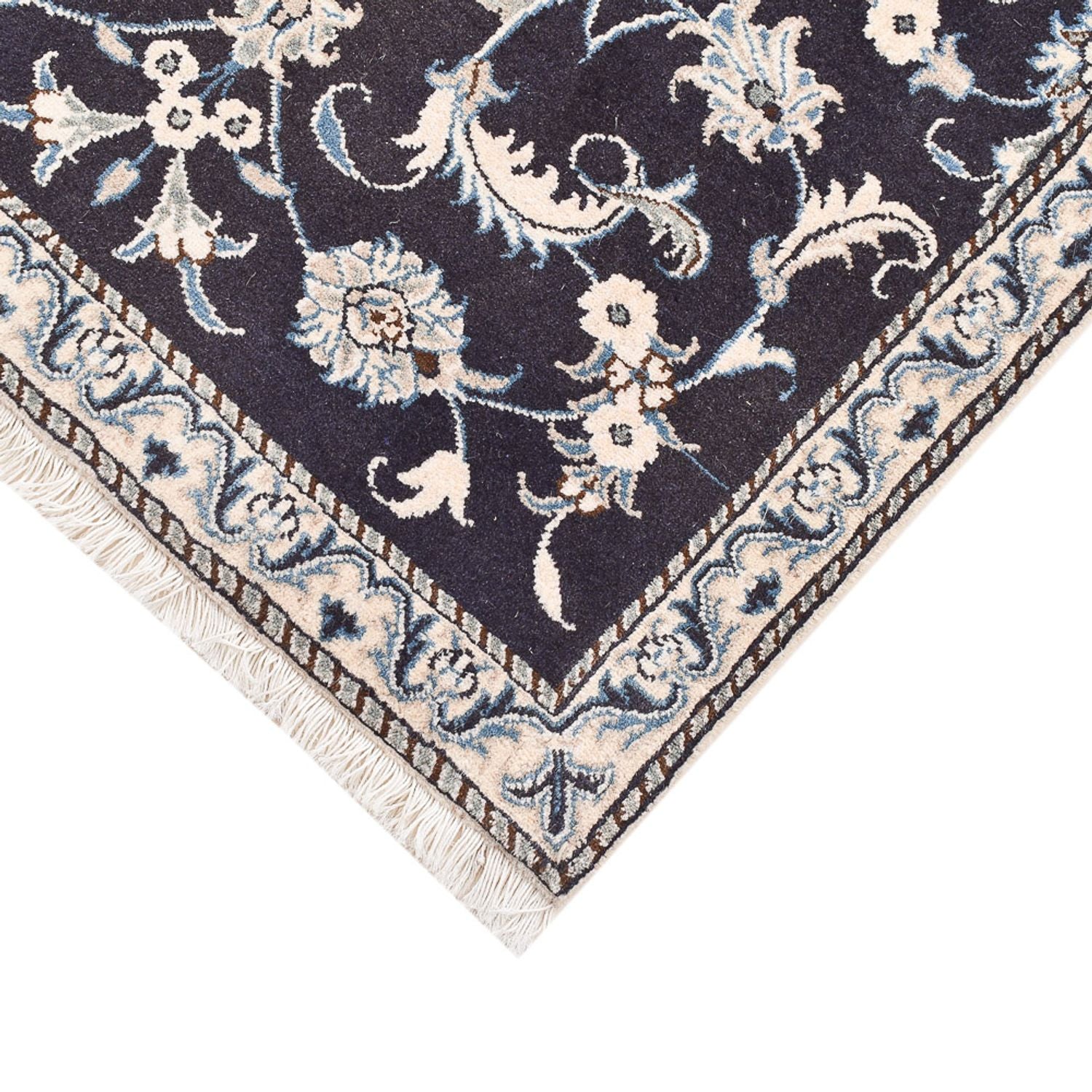 Tappeto Persero - Nain - 141 x 90 cm - blu scuro