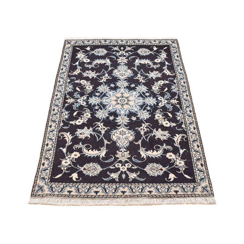 Tappeto Persero - Nain - 141 x 90 cm - blu scuro