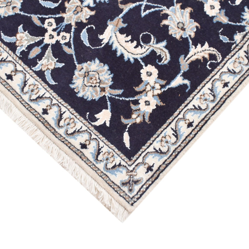 Tappeto Persero - Nain - 140 x 89 cm - blu scuro