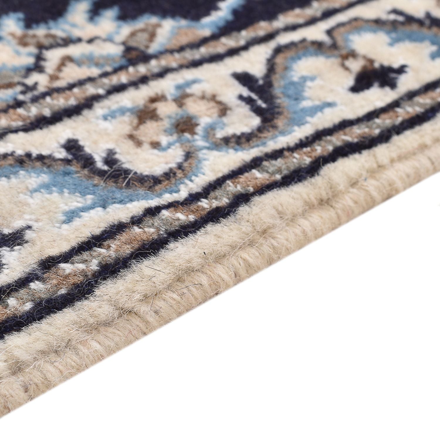 Tappeto Persero - Nain - 140 x 89 cm - blu scuro
