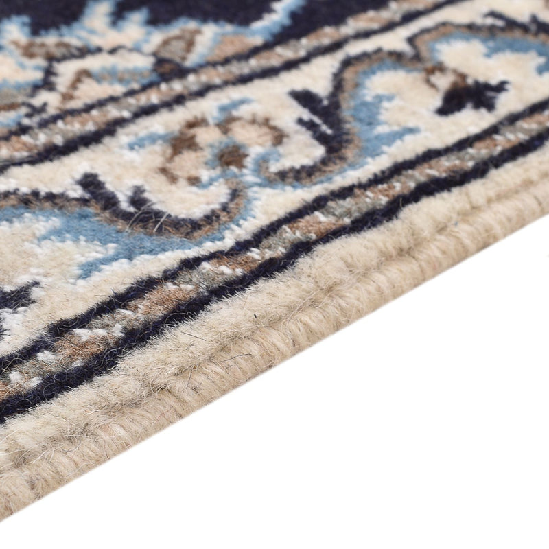 Tappeto Persero - Nain - 140 x 89 cm - blu scuro