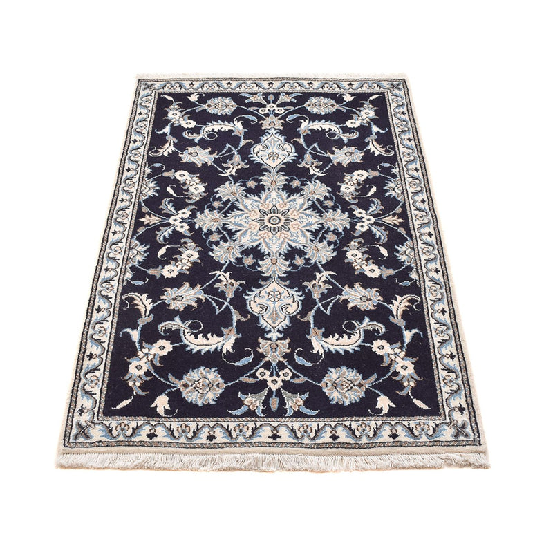 Tappeto Persero - Nain - 140 x 89 cm - blu scuro