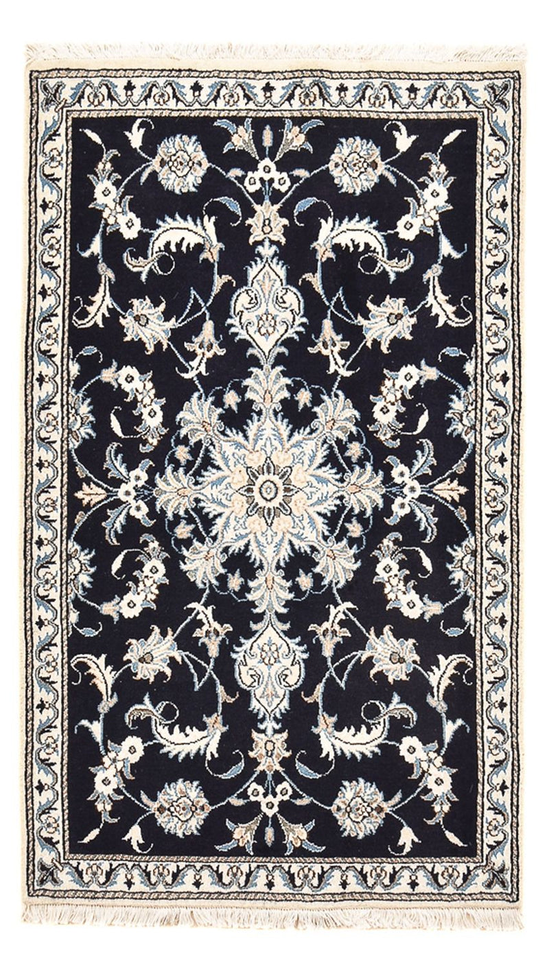Tappeto Persero - Nain - 143 x 90 cm - blu scuro