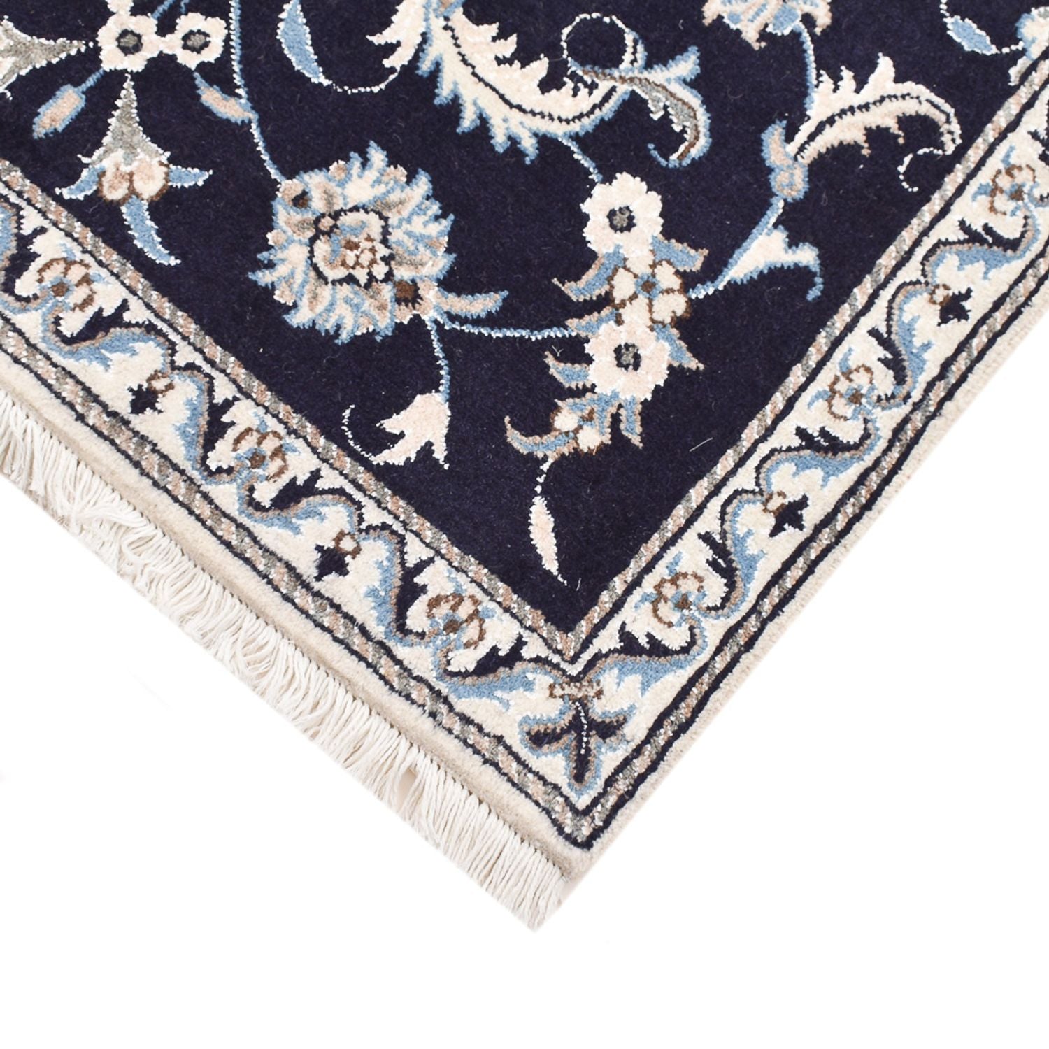 Tappeto Persero - Nain - 143 x 90 cm - blu scuro