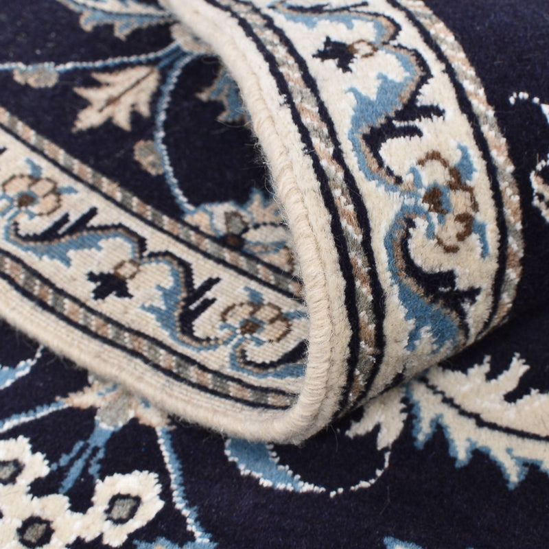 Tappeto Persero - Nain - 143 x 90 cm - blu scuro