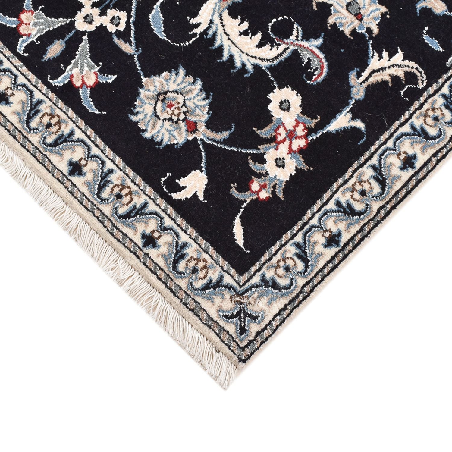 Tappeto Persero - Nain - 142 x 87 cm - blu scuro