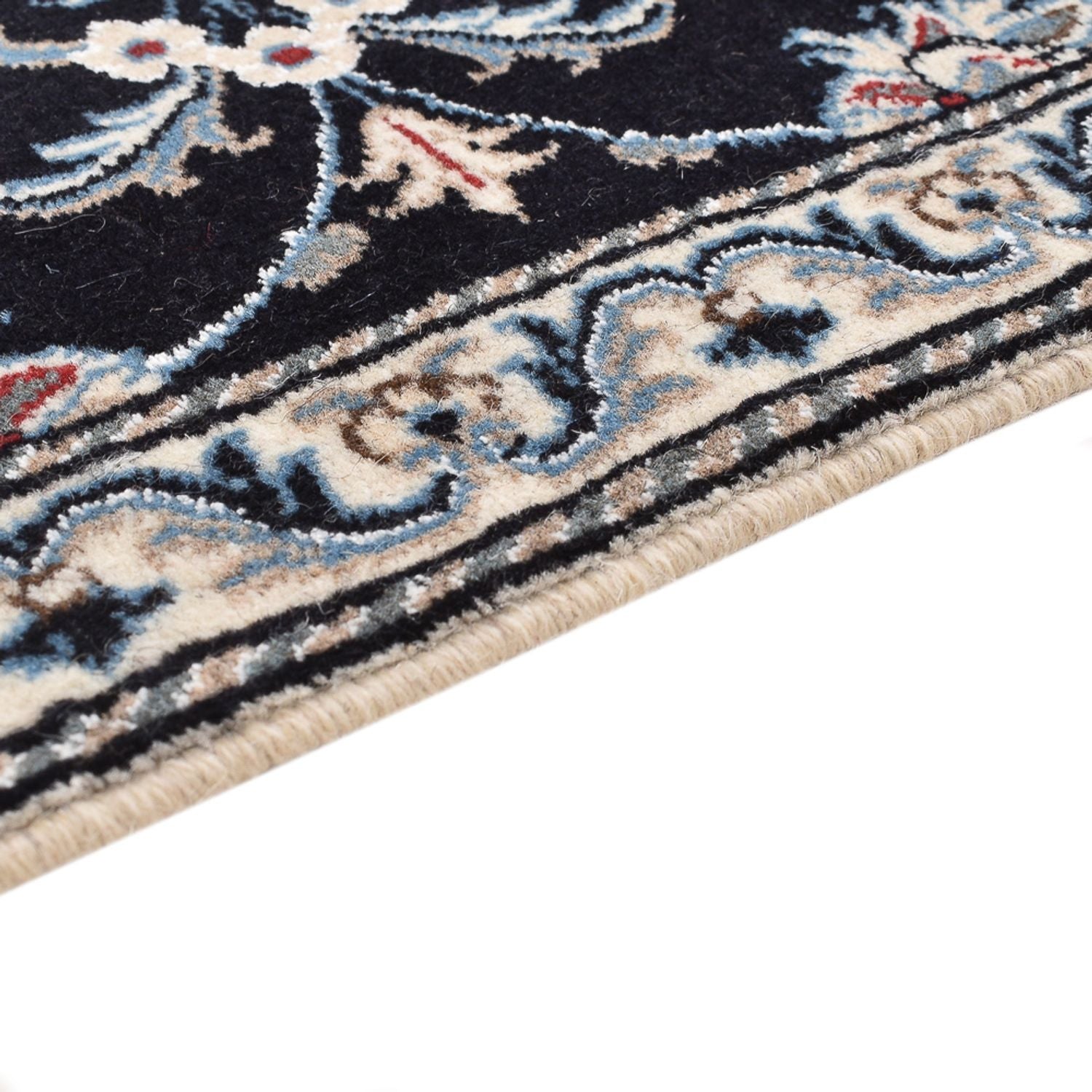 Tappeto Persero - Nain - 142 x 87 cm - blu scuro