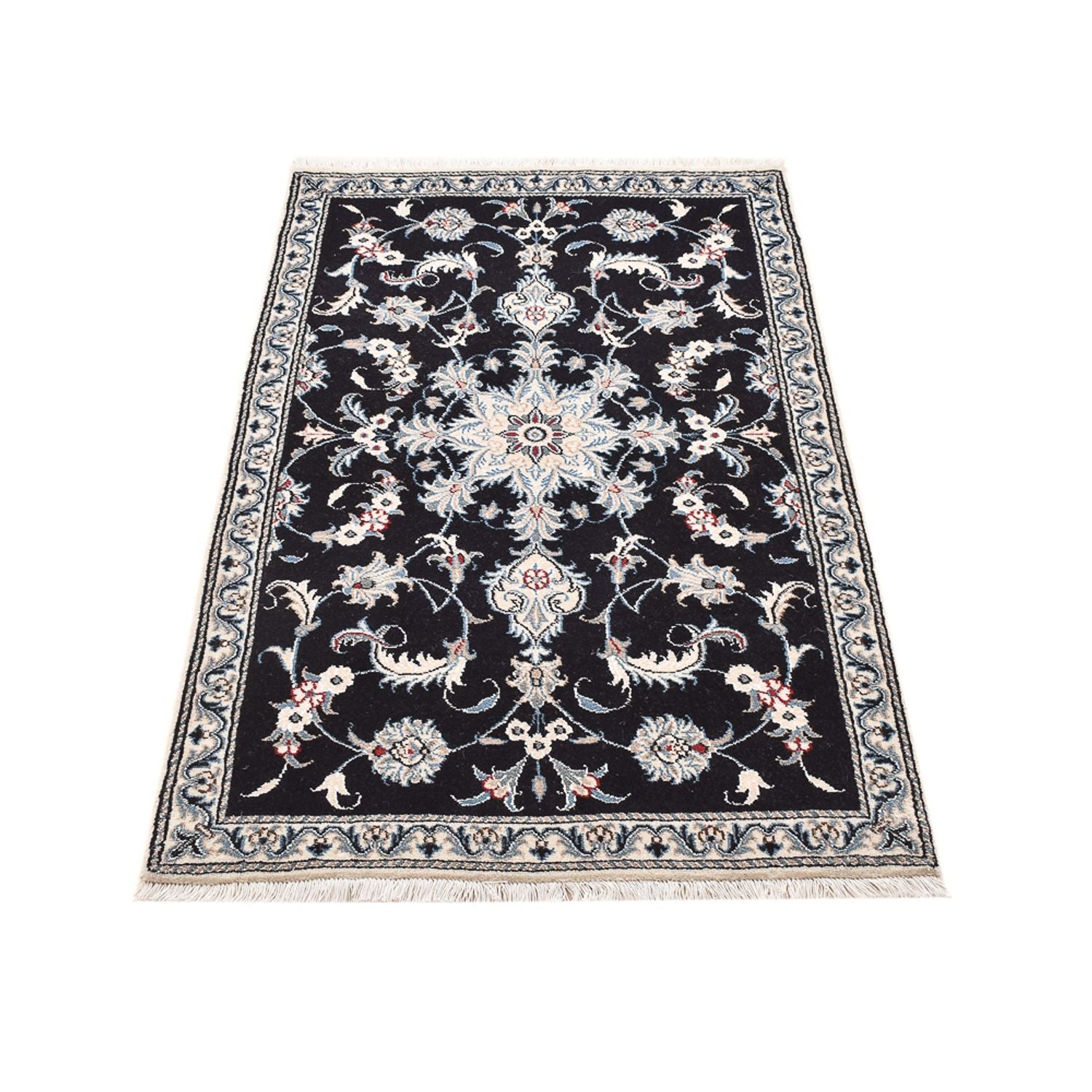 Tappeto Persero - Nain - 142 x 87 cm - blu scuro