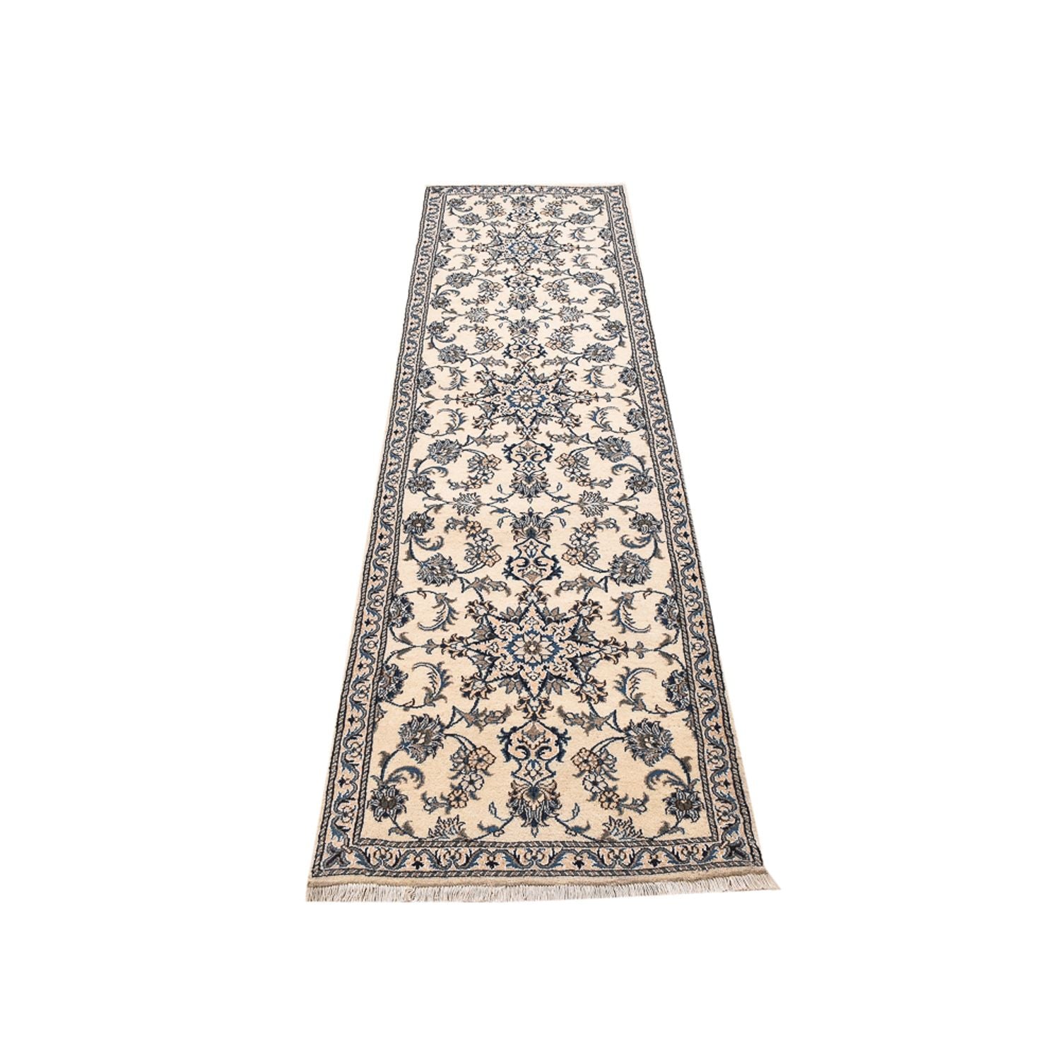 Tappeto corsia Tappeto Persero - Nain - 295 x 77 cm - bianco