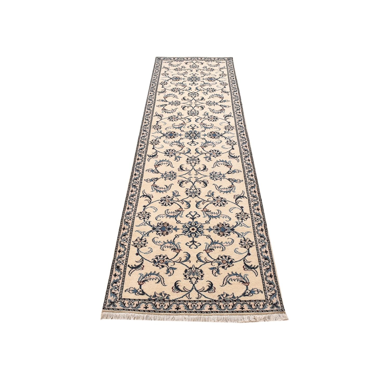 Tappeto corsia Tappeto Persero - Nain - 290 x 80 cm - beige