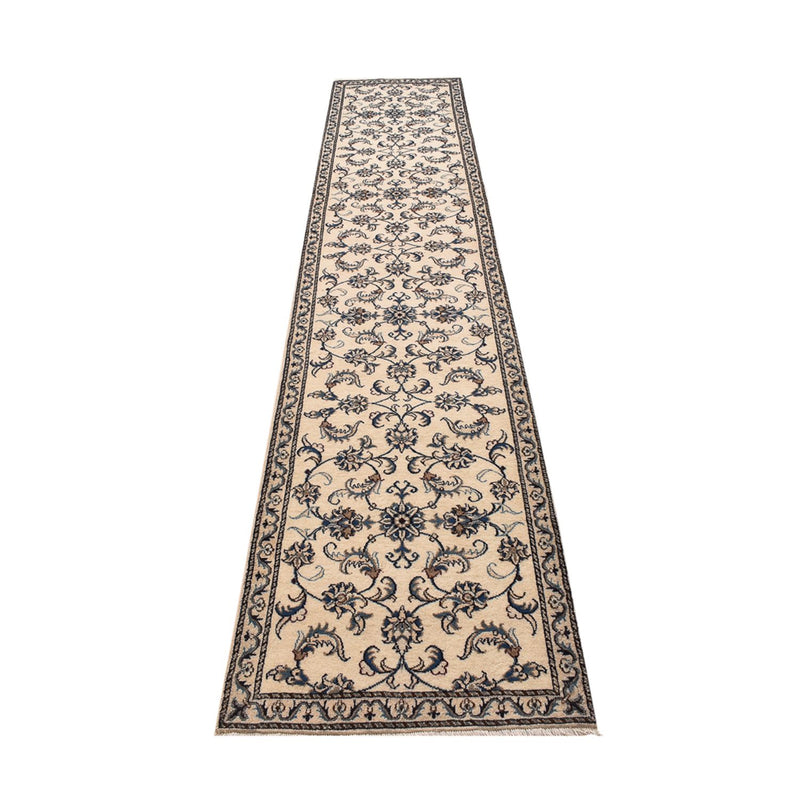 Tappeto corsia Tappeto Persero - Nain - 377 x 79 cm - beige
