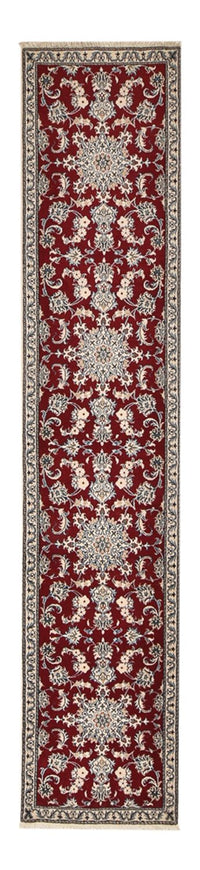 Tappeto corsia Tappeto Persero - Nain - 385 x 78 cm - rosso scuro