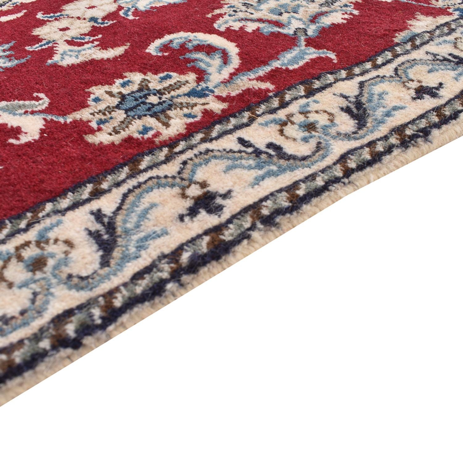 Tappeto corsia Tappeto Persero - Nain - 385 x 78 cm - rosso scuro
