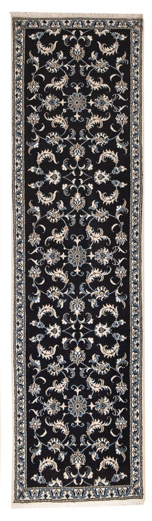 Tappeto corsia Tappeto Persero - Nain - 292 x 78 cm - blu scuro