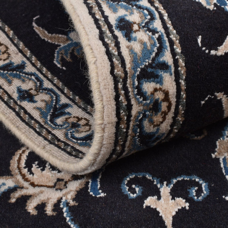 Tappeto corsia Tappeto Persero - Nain - 292 x 78 cm - blu scuro