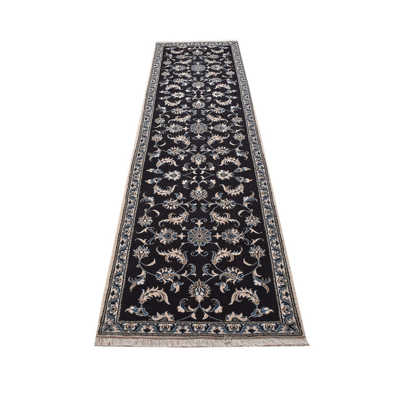 Tappeto corsia Tappeto Persero - Nain - 292 x 78 cm - blu scuro