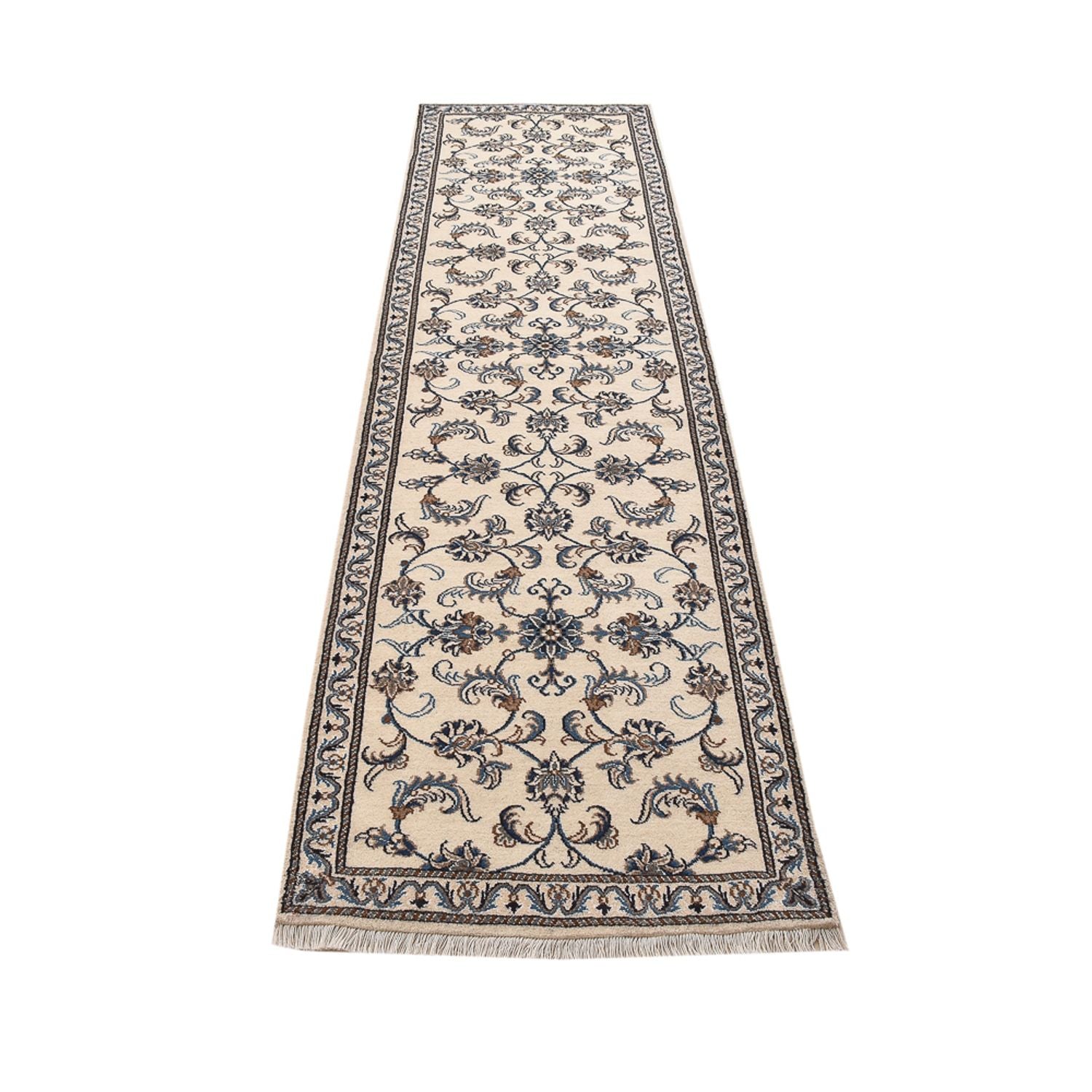 Tappeto corsia Tappeto Persero - Nain - 310 x 77 cm - beige
