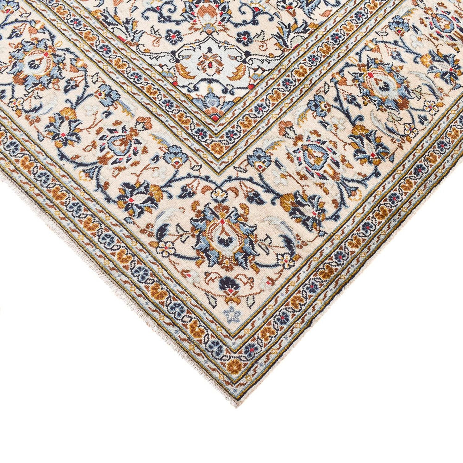 Tappeto Persero - Keshan - 299 x 203 cm - beige scuro