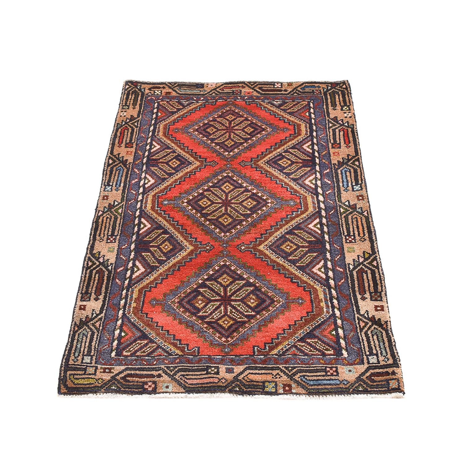 Tappeto Persero - Nomade - 119 x 70 cm - rosso