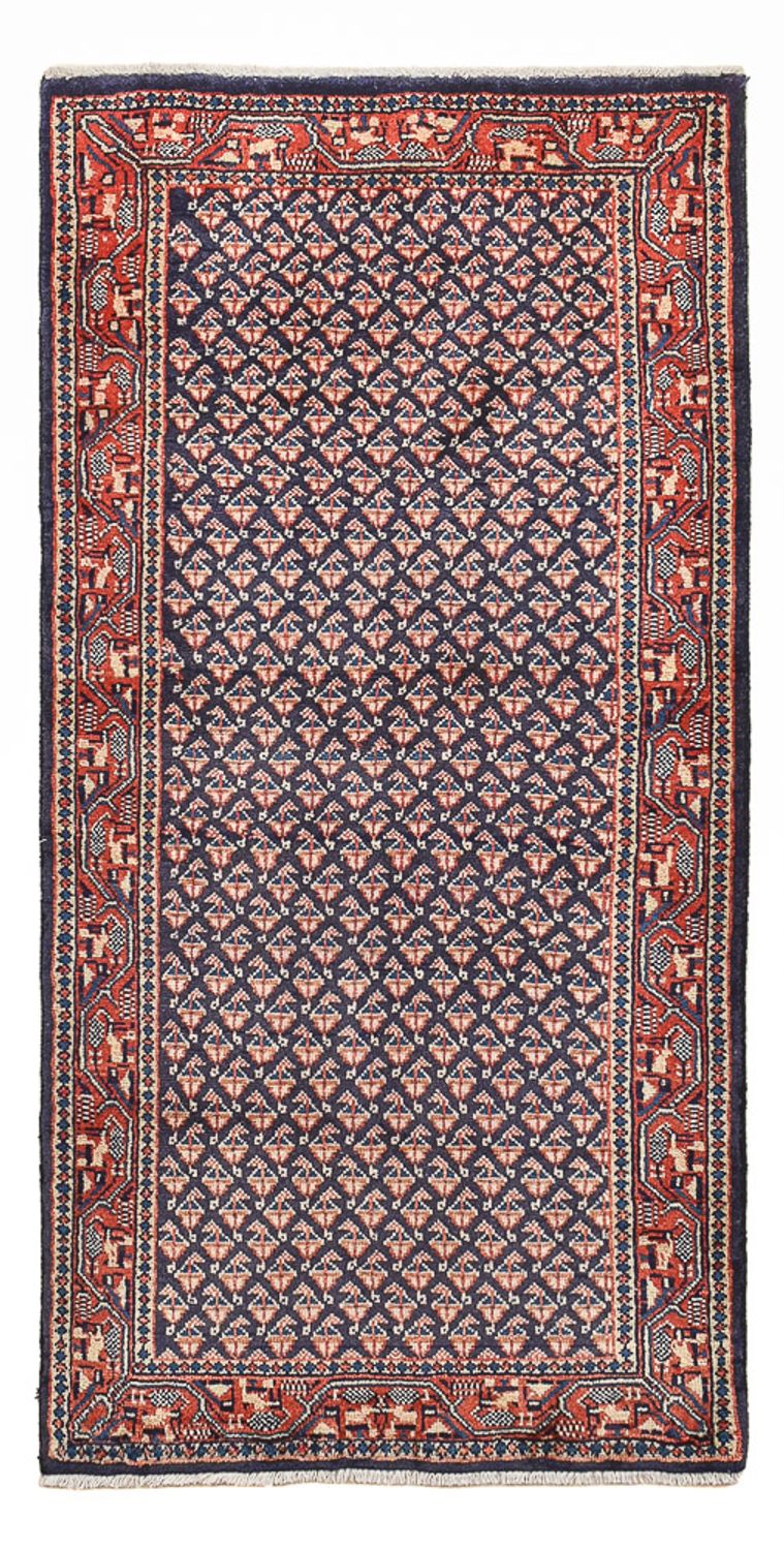 Tappeto Persero - Mir - 129 x 63 cm - rosso scuro
