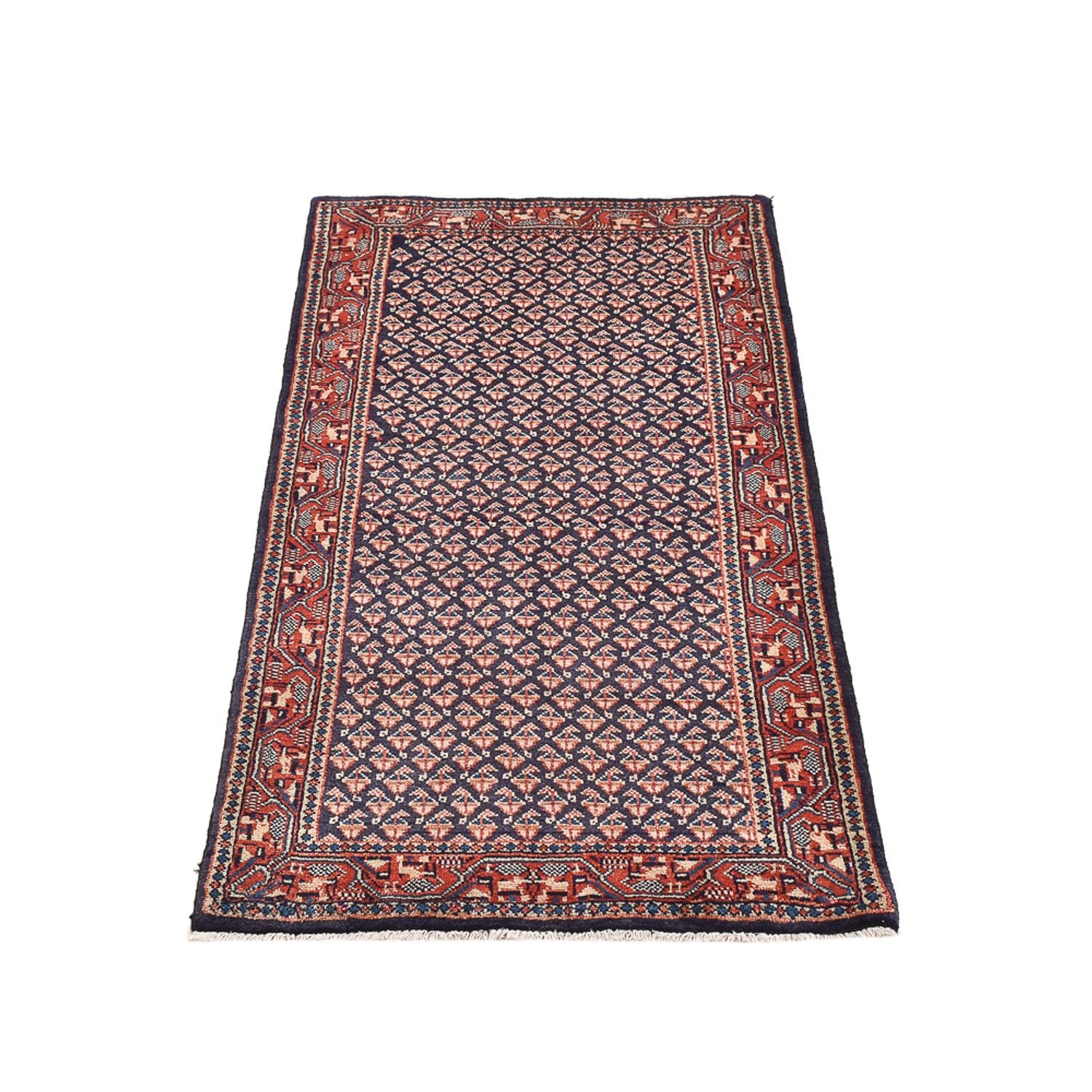 Tappeto Persero - Mir - 129 x 63 cm - rosso scuro