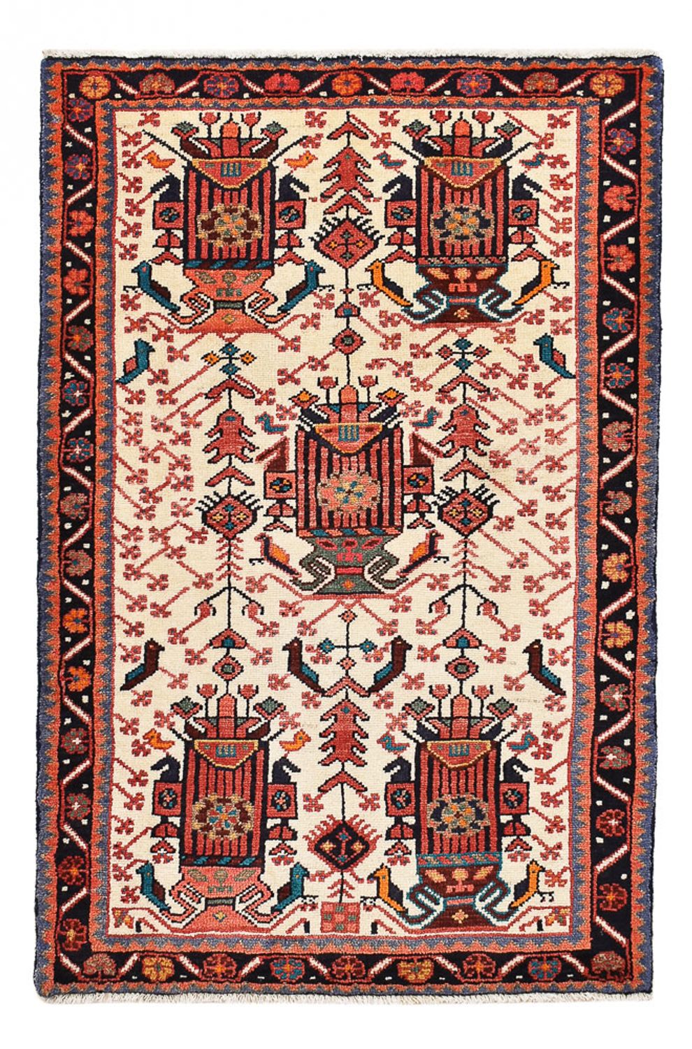 Tappeto Persero - Nomade - 130 x 86 cm - rosso chiaro