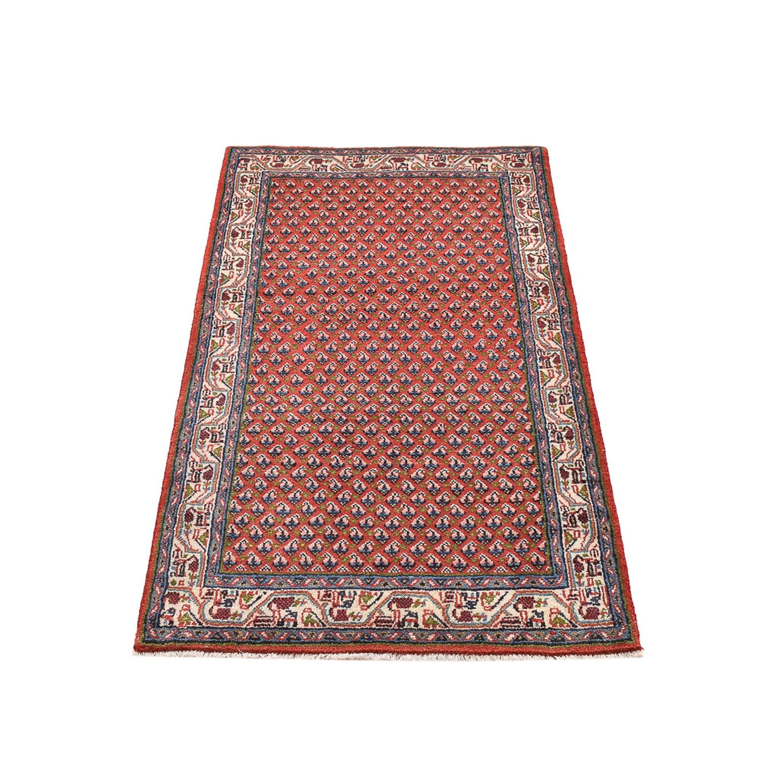 Tappeto Persero - Mir - 132 x 69 cm - rosso scuro