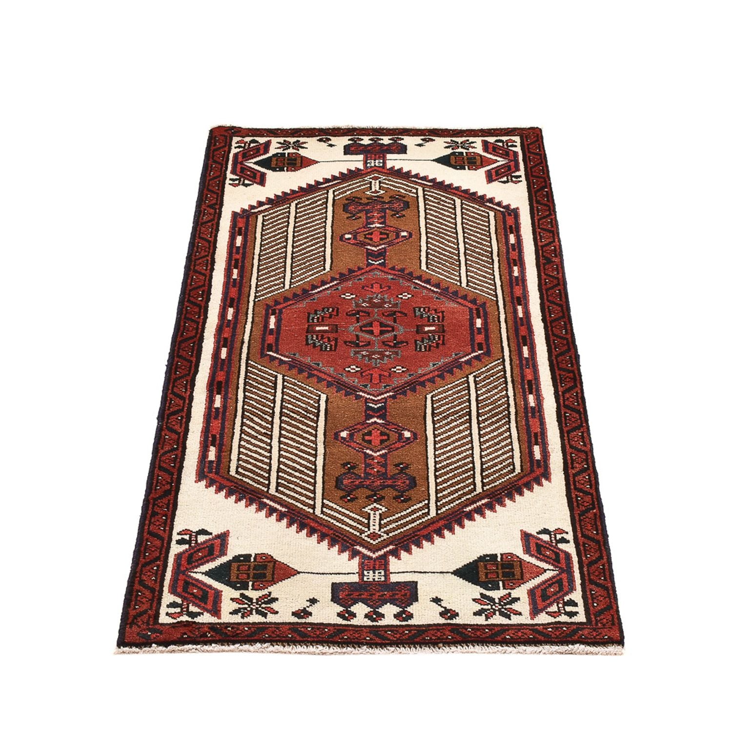 Tappeto Persero - Tabriz - 140 x 69 cm - multicolore