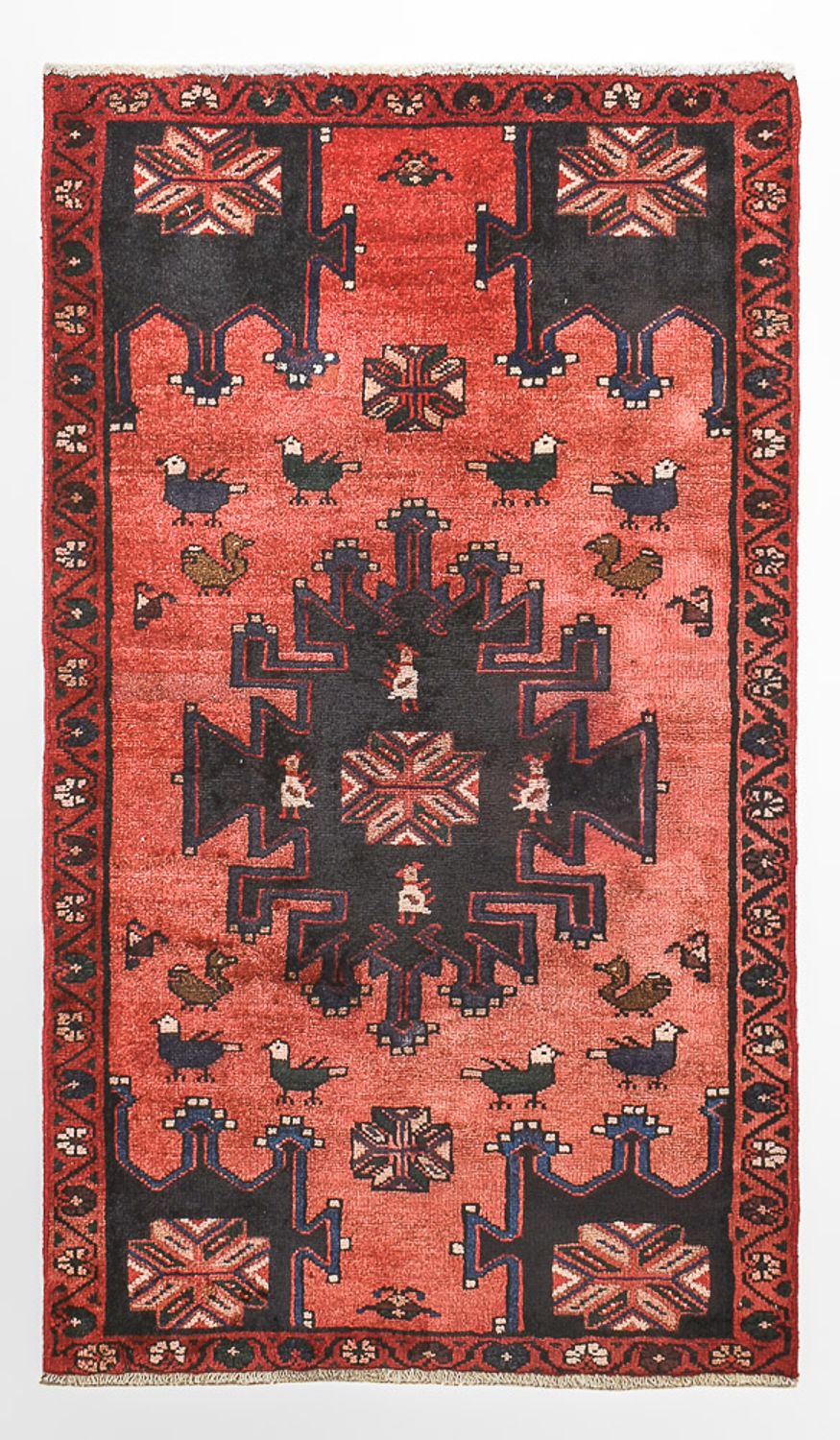 Tappeto Persero - Nomade - 127 x 77 cm - rosso chiaro
