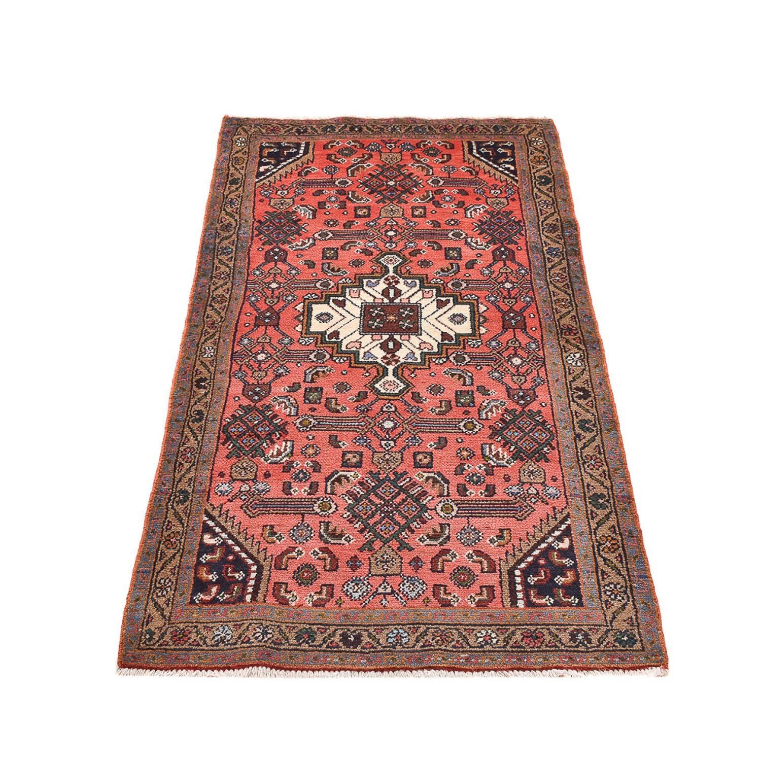 Tappeto Persero - Nomade - 155 x 81 cm - rosso chiaro