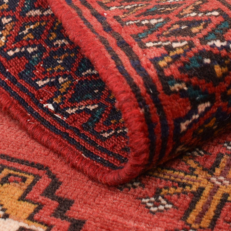 Tappeto Turkaman - 116 x 77 cm - rosso