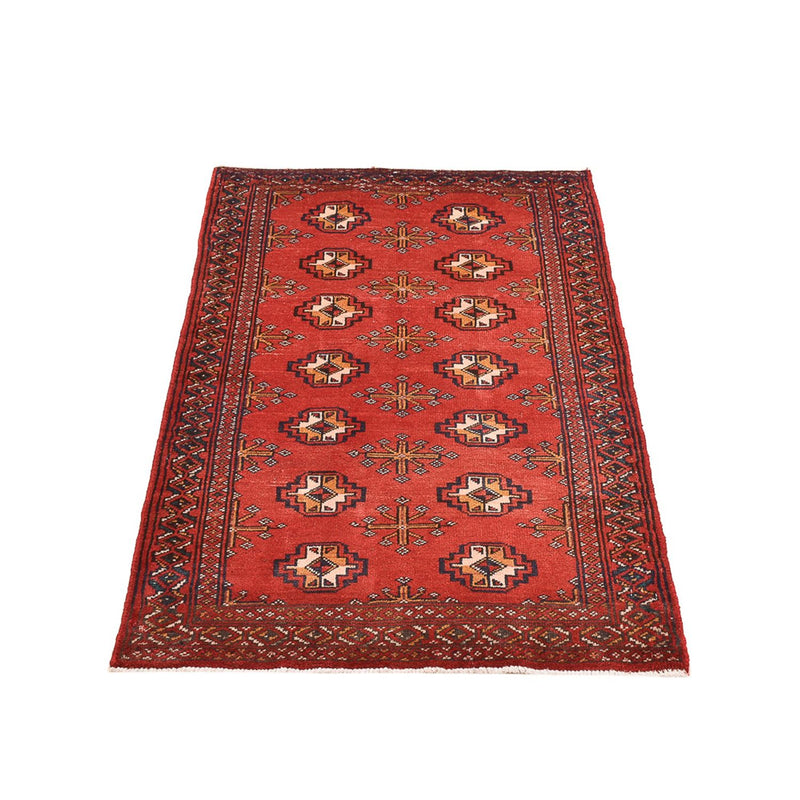 Tappeto Turkaman - 116 x 77 cm - rosso