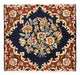 Hamadan Tappeto 50x48cm - Tappeto persiano