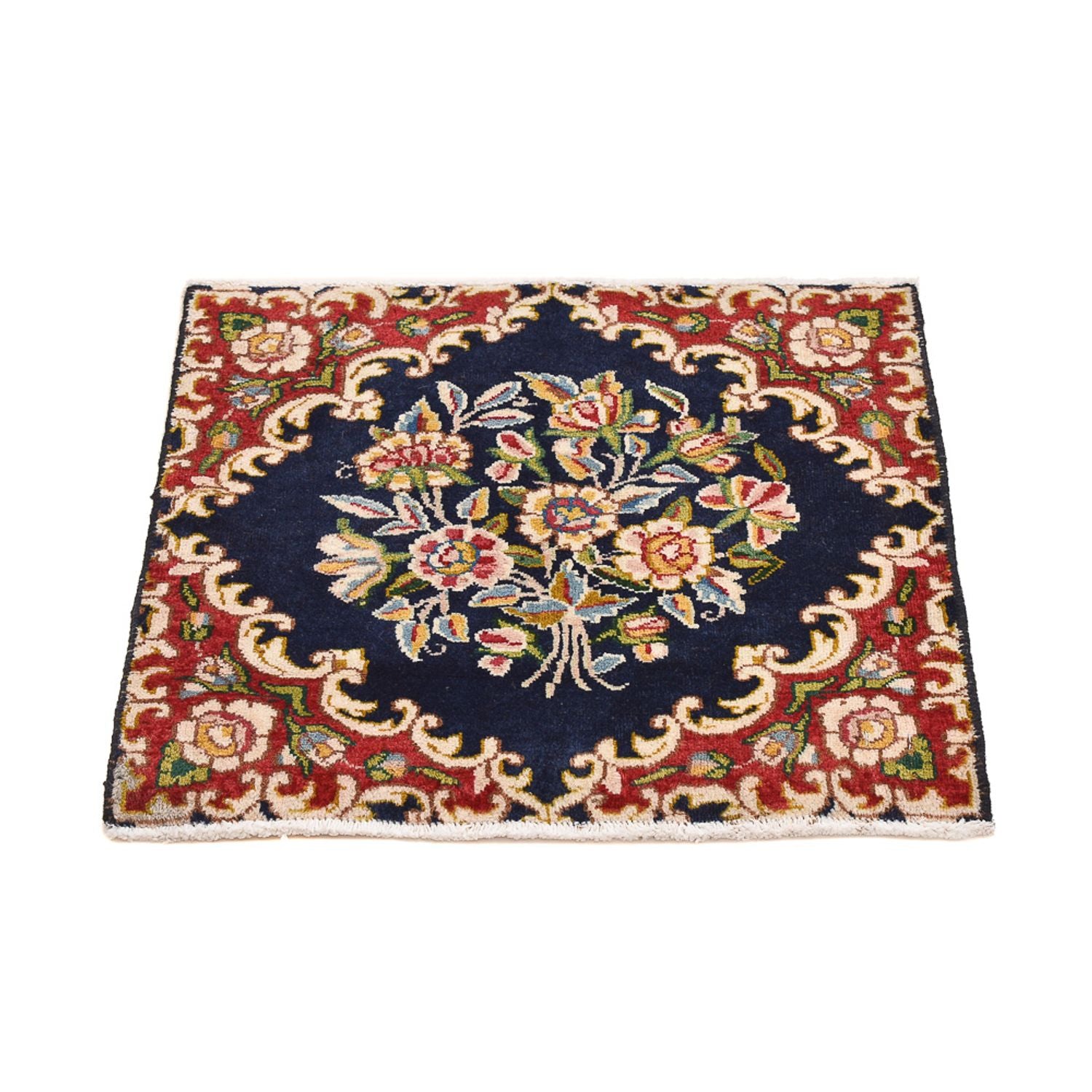 Tappeto Persero - Nomade quadrato  - 50 x 48 cm - blu scuro